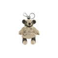 Beige Cashmere Keychain