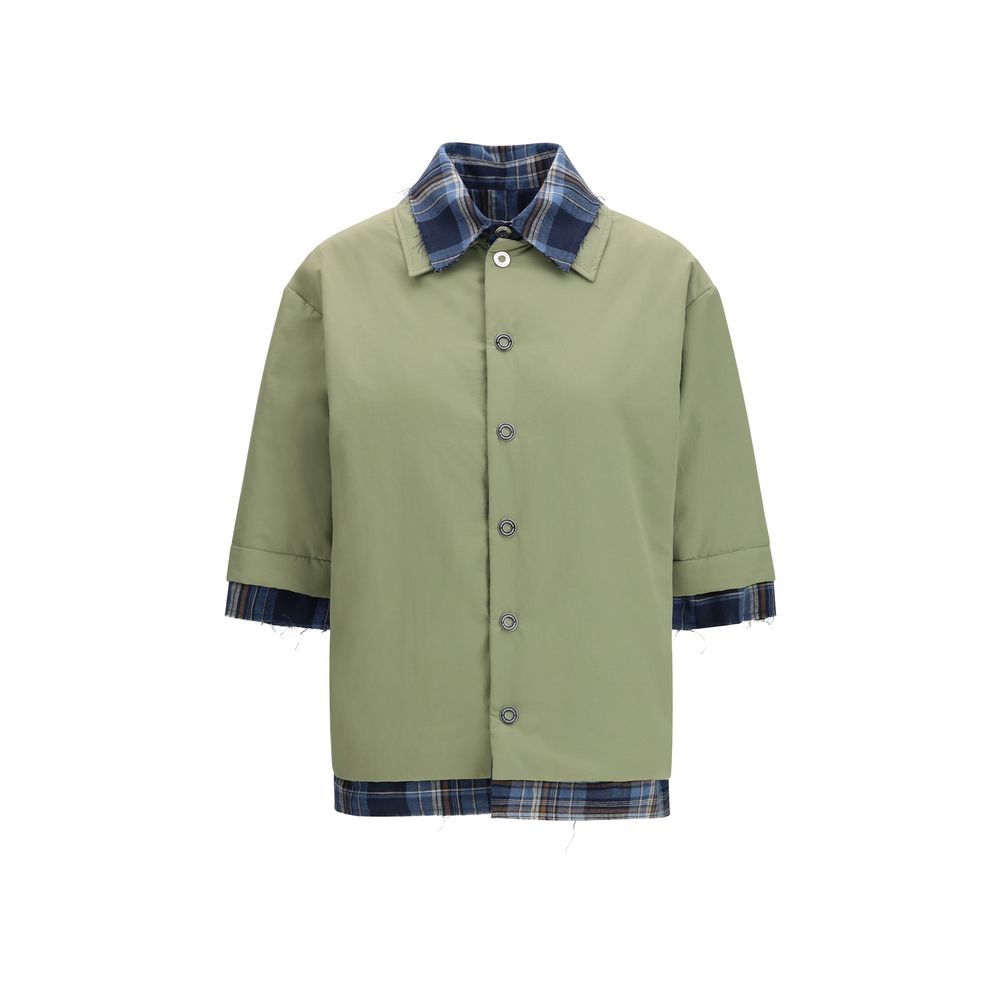 Bicolor-Polyamid-Jacke
