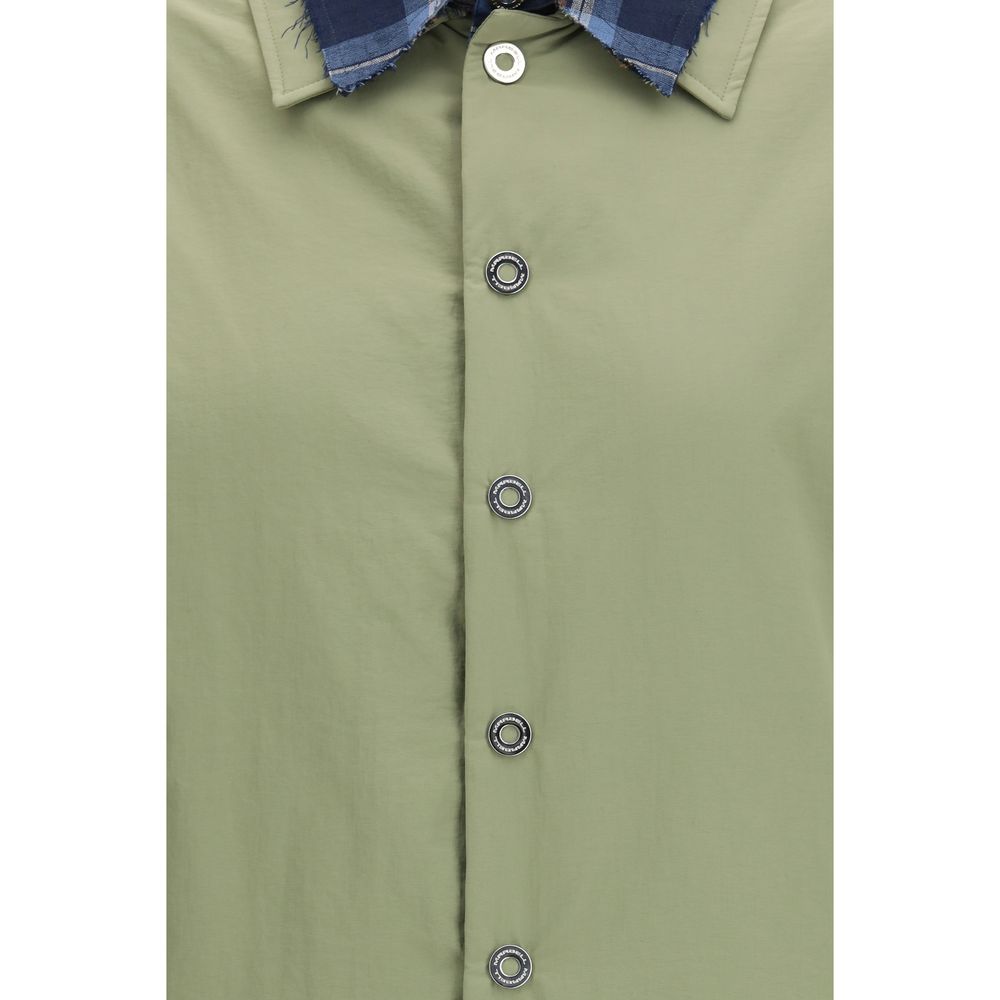 Bicolor-Polyamid-Jacke