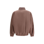 Brown Polyamide Bomber