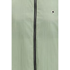Bordeauxfarbene Shell-Jacke aus Polyamid