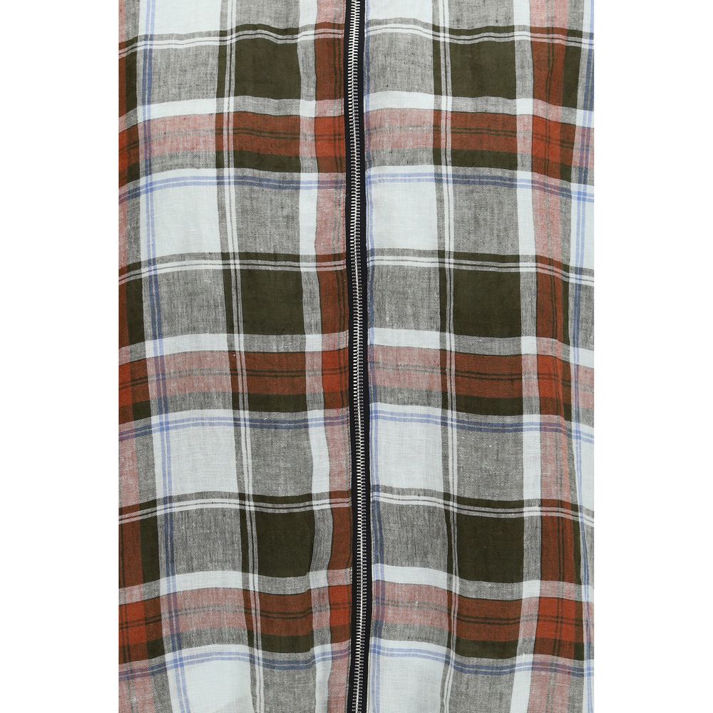 Bordeauxfarbene Shell-Jacke aus Polyamid