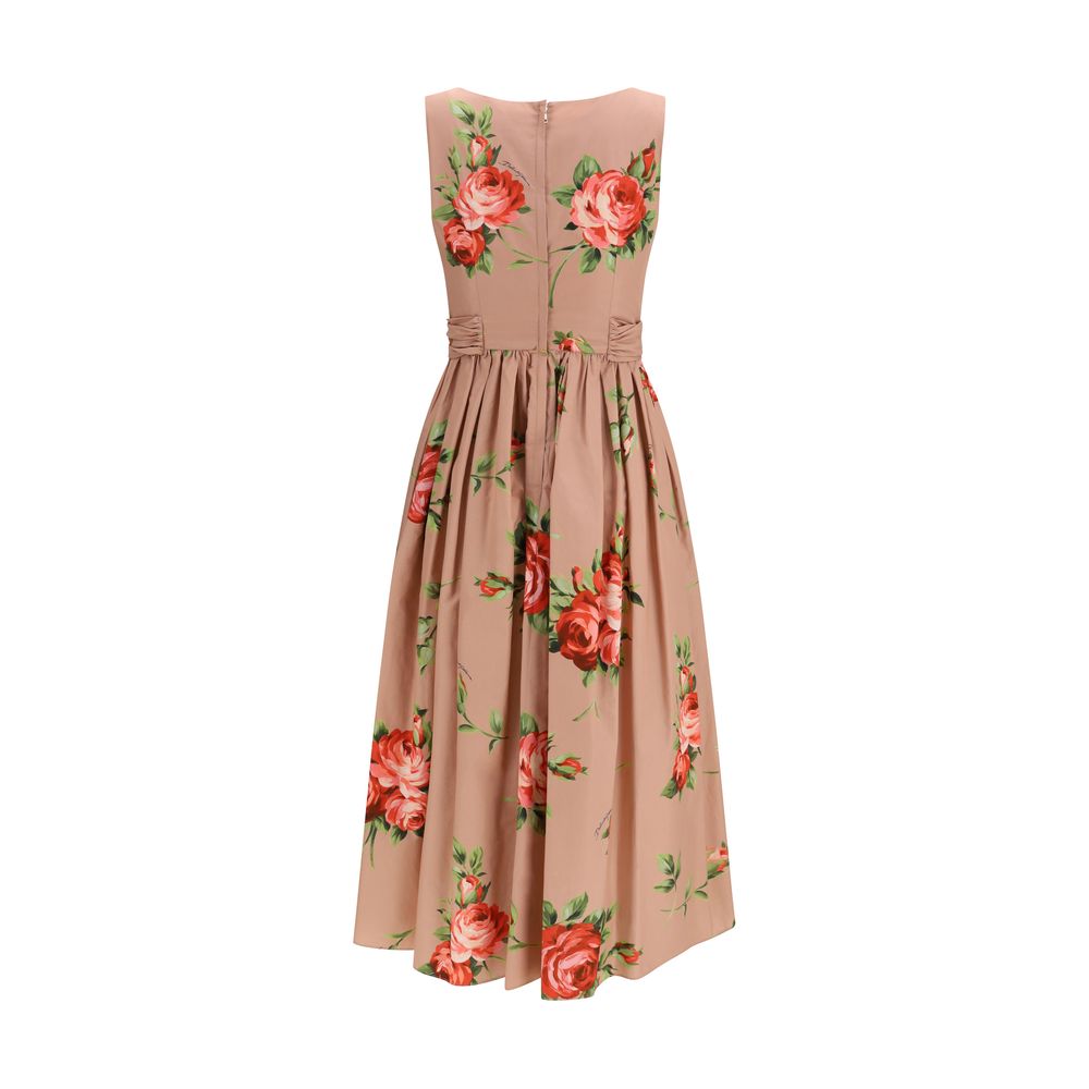 Mehrfarbiges Baumwoll-Freizeitkleid