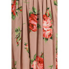 Mehrfarbiges Baumwoll-Freizeitkleid