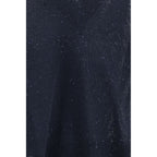 Blue Linen T-Shirt