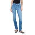 Light Blue Cotton Skinny Jeans