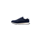 Bicolor Polyester Athletic Sneakers