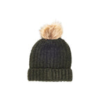 Green Polyester Beanie