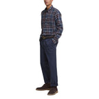 Bicolor Cotton Pattern Shirt