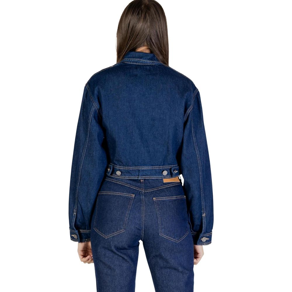 Blue Cotton Denim Jacket
