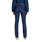 Blue Cotton Skinny Jeans