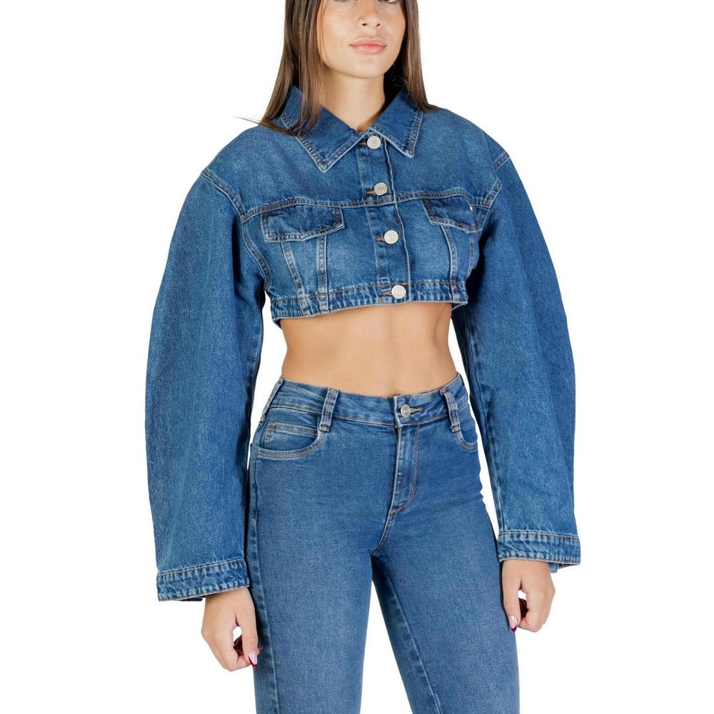 Blue Cotton Denim Jacket