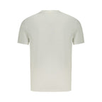 White Cotton Men T-Shirt