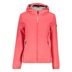 Pink Polyester Women's Jacket