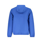 Blu Polyester Men's Jacket