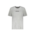 Graues Baumwoll-T-Shirt