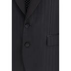 Black Wool Oves Aries Blazer