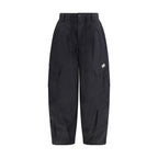 Schwarze Cargohose aus Baumwolle