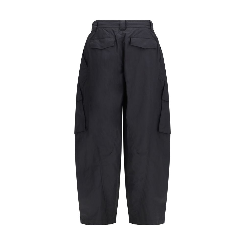 Schwarze Cargohose aus Baumwolle