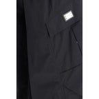 Schwarze Cargohose aus Baumwolle