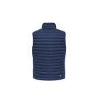 Blue Polyamide Sleeveless Jacket