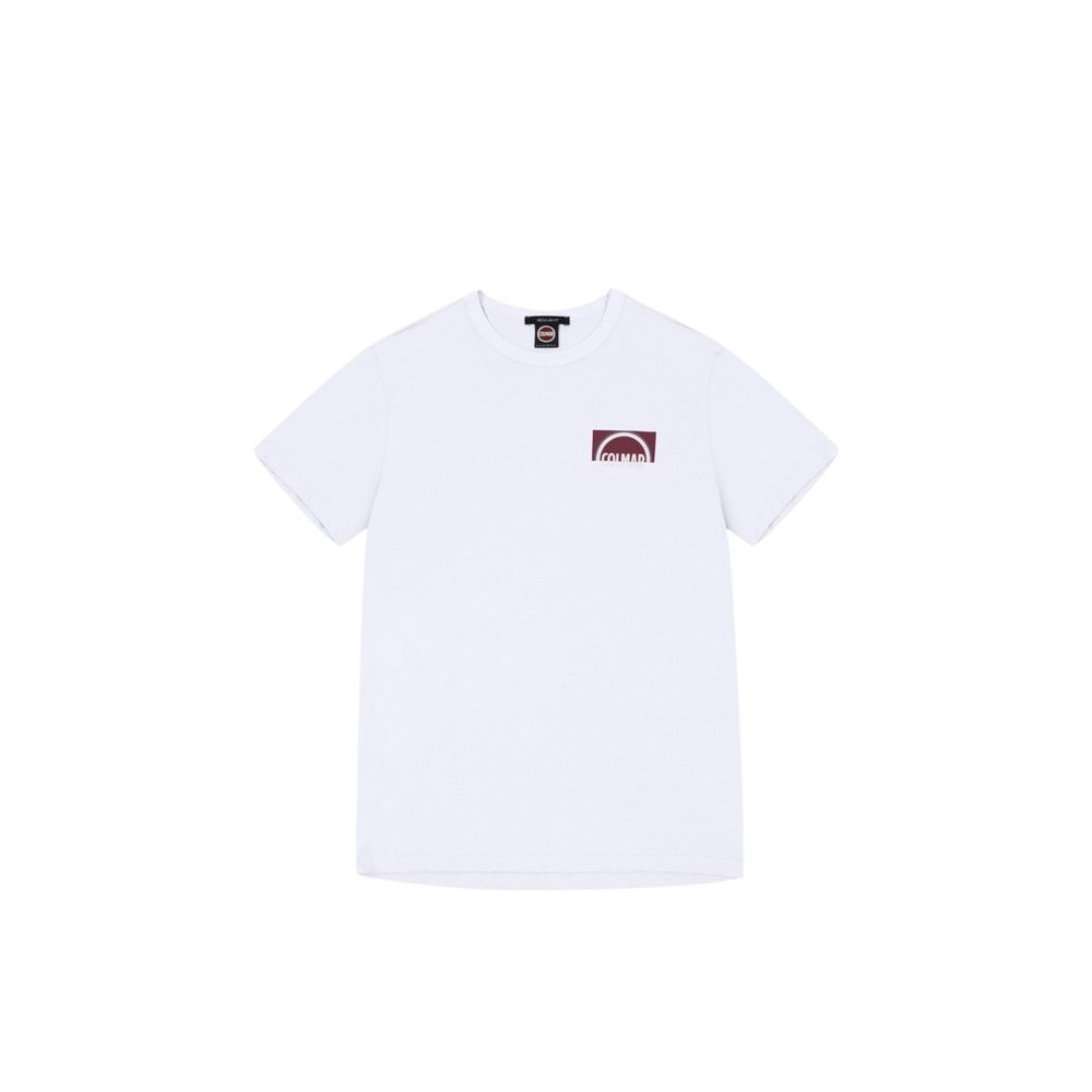 Weißes Baumwoll-T-Shirt