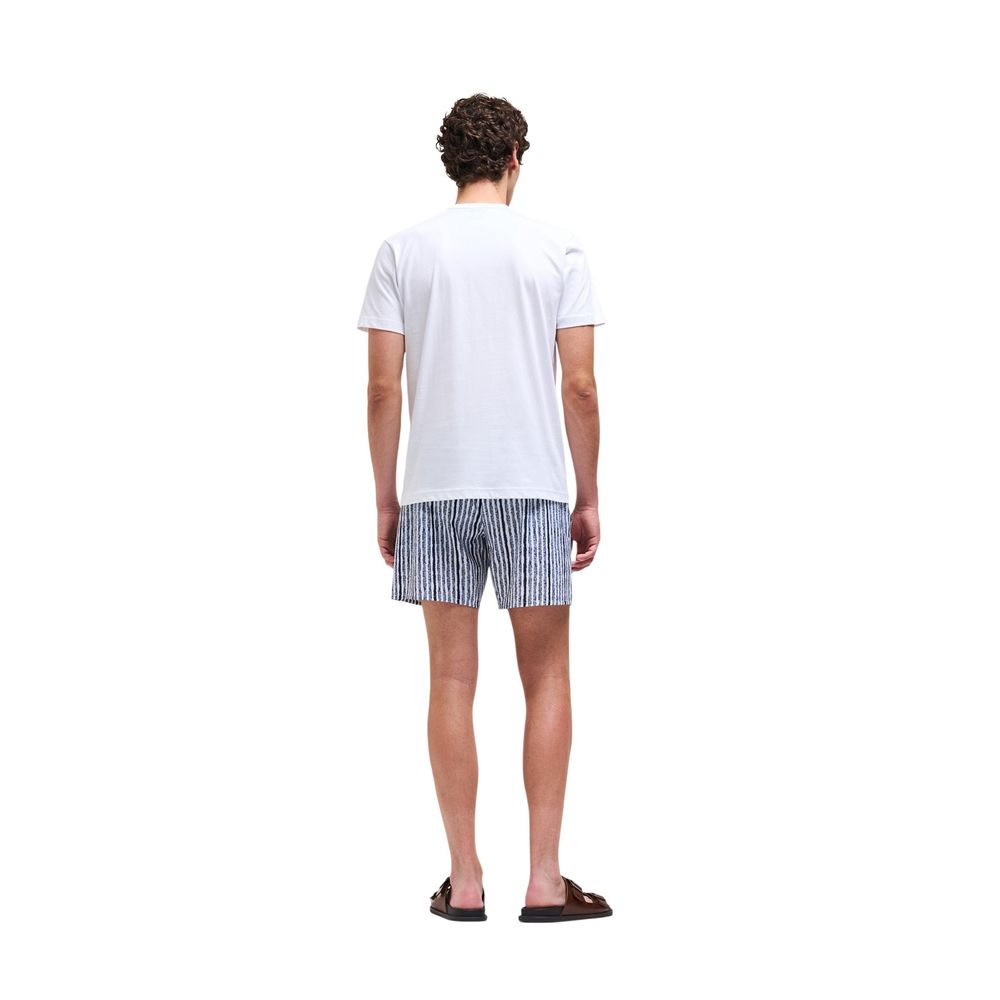 Weißes Baumwoll-T-Shirt