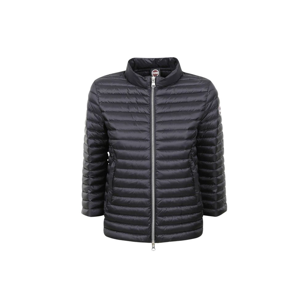 Schwarze Polyamid-Shell-Jacke
