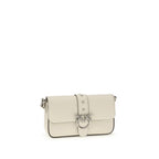 White Calf Leather Bos Taurus Shoulder Bag