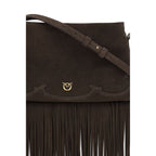 Brown Calf Leather Bos Taurus Shoulder Bag