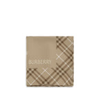 Beige Silk Scarf