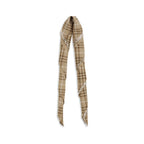 Beige Silk Scarf