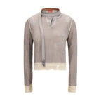 Gray Cotton Sweatshirt