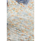 Multicolor Cotton Casual Dress