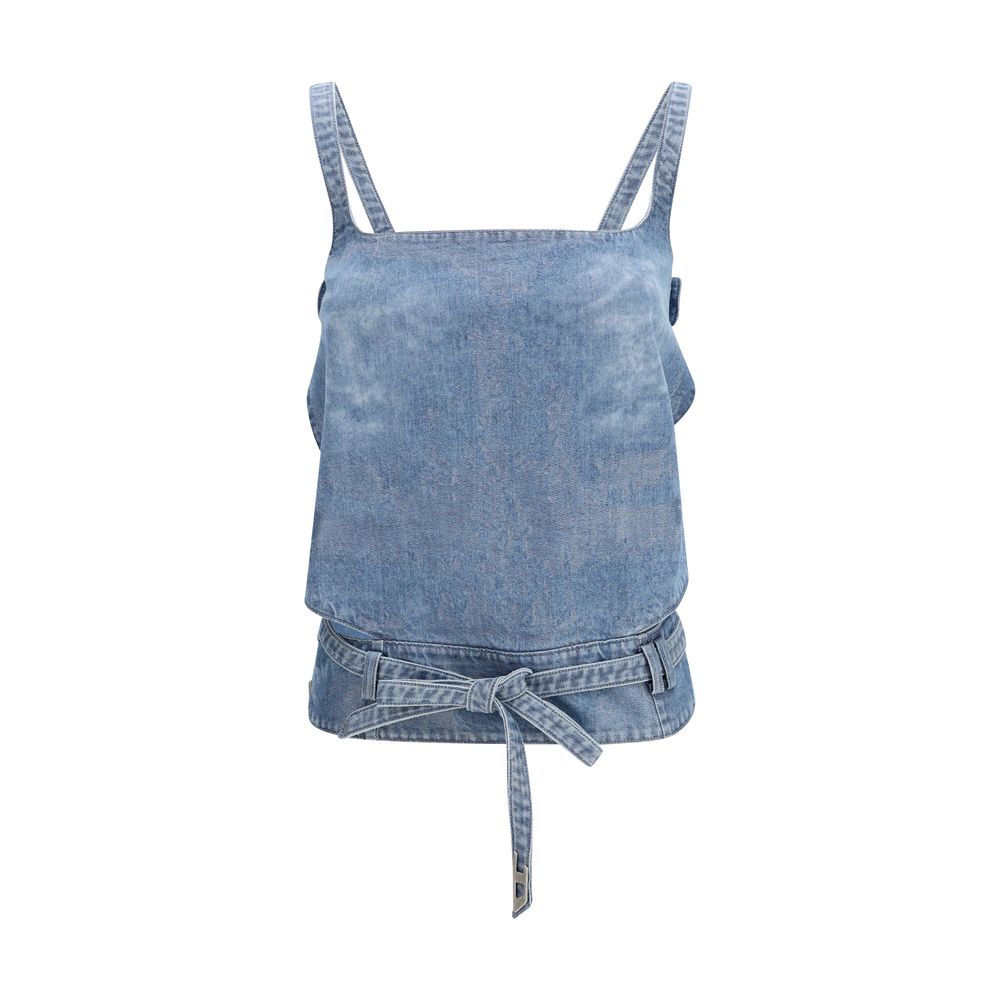 Blue Denim Hemd