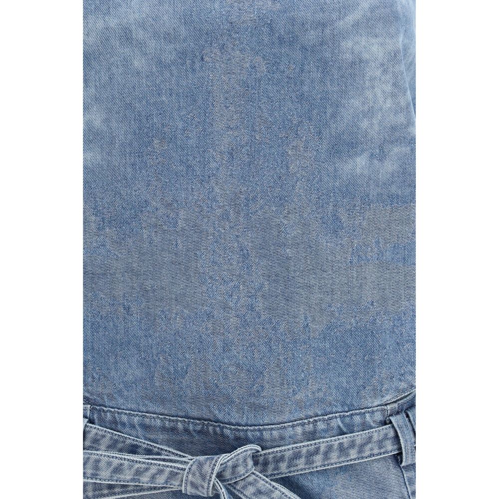Blue Denim Hemd