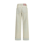 Blue Cotton Jeans Denim