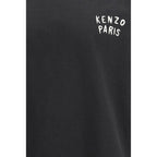 Black Cotton Long Sleeve T-Shirt