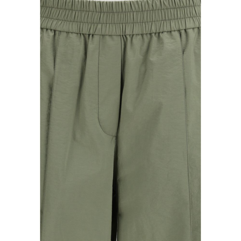 Freizeithose aus Bicolor-Baumwolle