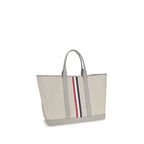 Gray Fabric Shoulder Bag