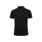 Black Cotton Polo Shirt