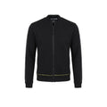 Schwarzes Baumwoll-Sweatshirt