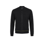 Schwarzes Baumwoll-Sweatshirt