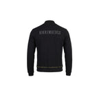 Schwarzes Baumwoll-Sweatshirt