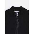 Schwarzes Baumwoll-Sweatshirt