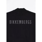 Schwarzes Baumwoll-Sweatshirt