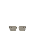 Sonnenbrille aus silbernem Metall