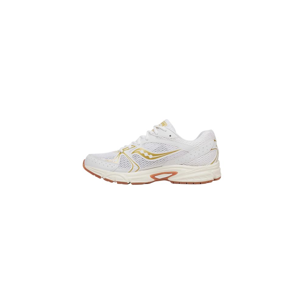 Bicolor Leather Athletic Sneakers