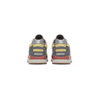 Beige Suede Leather Low Top Sneakers