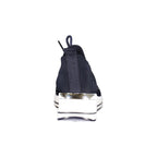 Blaue Damen-Sneaker aus Polyester